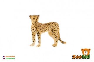 Obrázek z Gepard zooted plast 8cm(20ks/bal) 